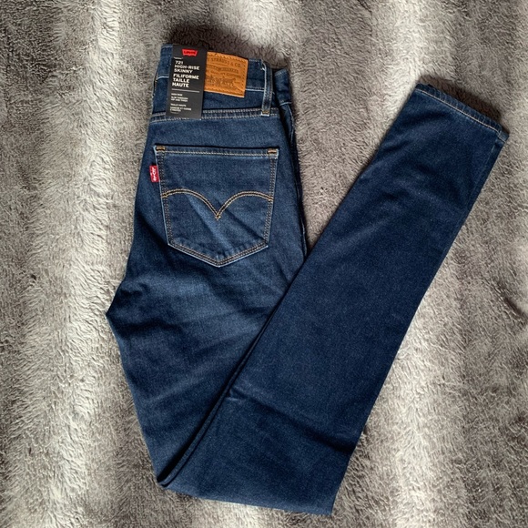 NWT Levi’s High Rise Skinny Jeans - Sz 25 - Picture 3 of 7